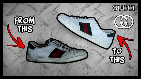 how to clean gucci bambi sneakers|Gucci shoe cleaning instructions.